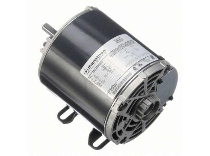 Rigid Base Single-Phase AC Motor