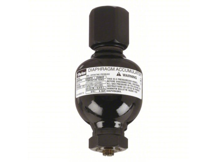Uncharged Diaphragm Accumulators